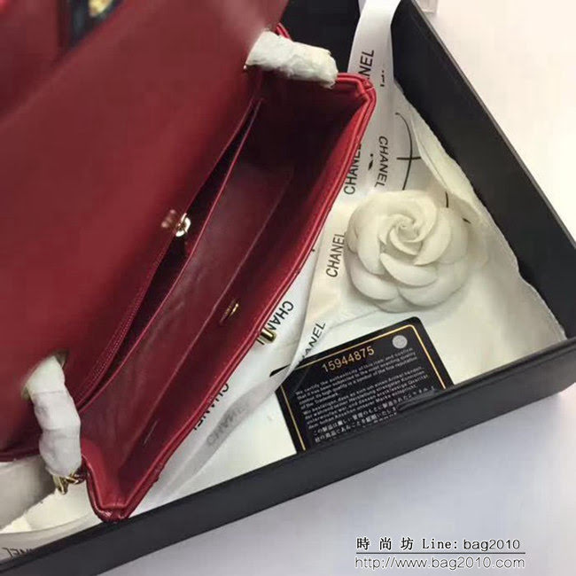 香奈兒CHANEL 升級版A1116小羊皮金銀鏈條單肩斜挎包 DSC1043